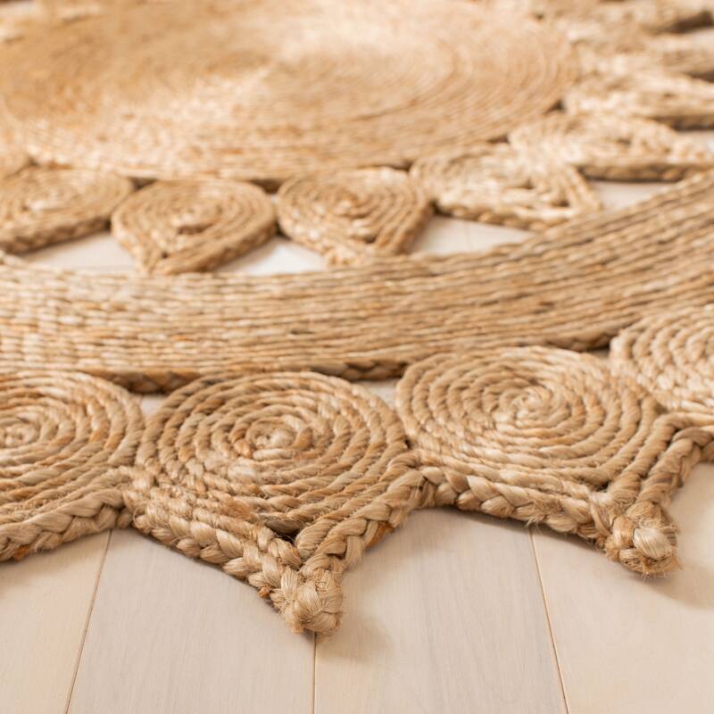 SAFAVIEH Handmade Natural Fiber Alie Casual Jute Rug