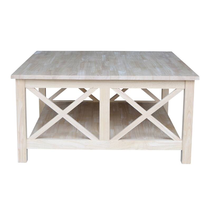 International Concepts Hampton Solid Wood Square Coffee Table - 36" x 36"