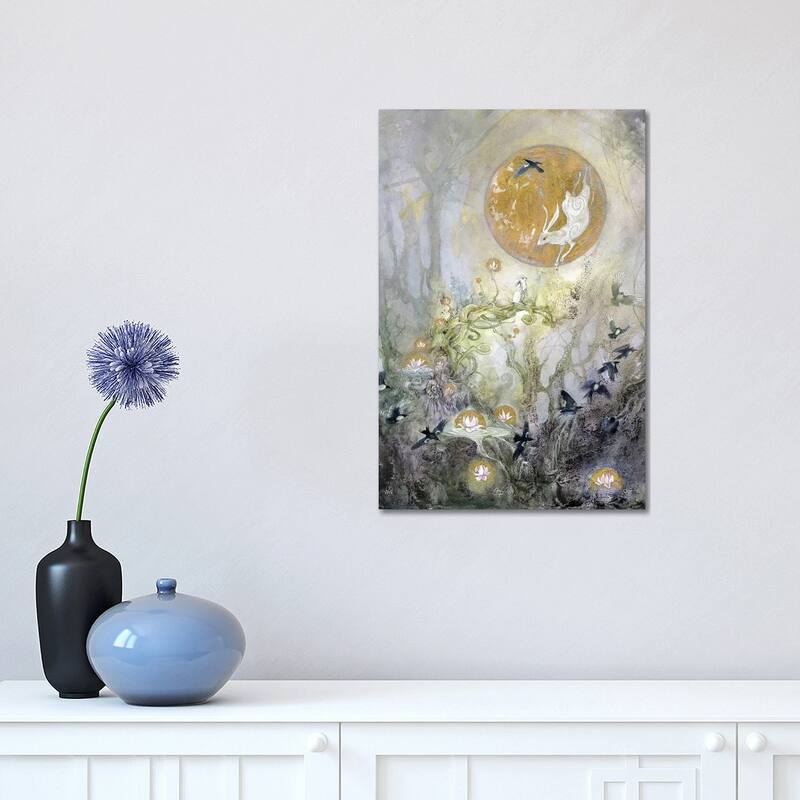 iCanvas "Moongazing" by Stephanie Law Canvas Print - 18x12x1.5