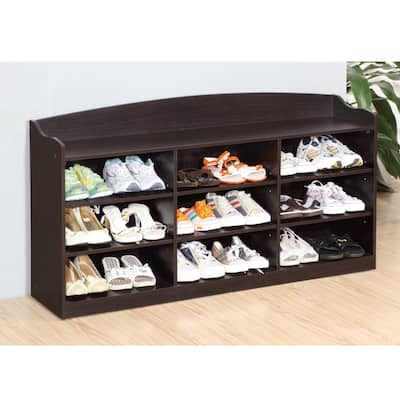 Home Collection Shoe Bench Red Cocoa