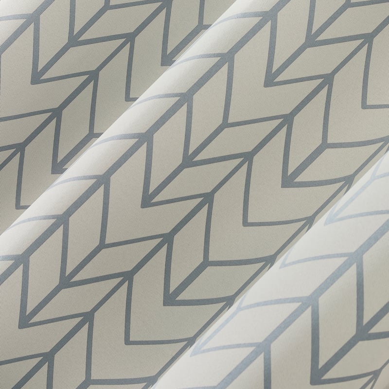 Sun Zero Kenwood Chevron Blackout Grommet Curtain Panel, Single Panel