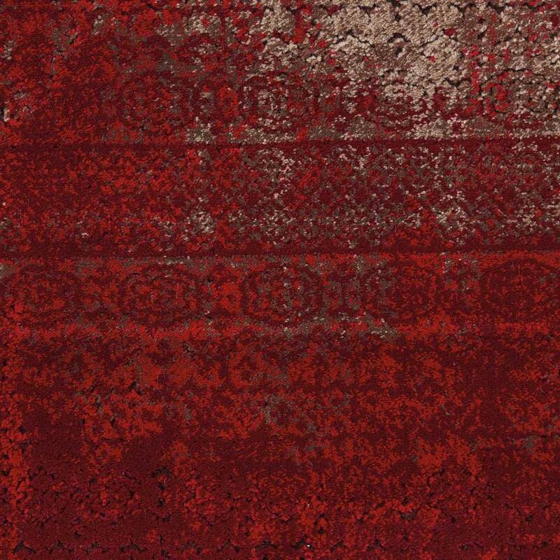 Nourison Karma Over-Dyed Distressed Vintage Abstract Area Rug