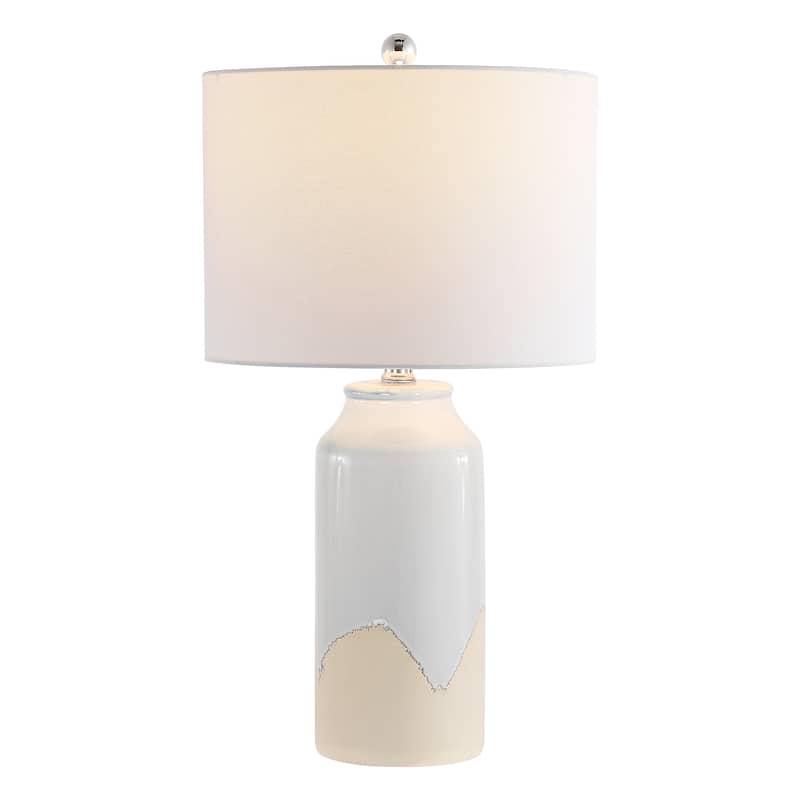 SAFAVIEH Lighting Jenice 27.5" Table Lamp - 14" W x 14" D x 26" H - 14Wx14Dx28H