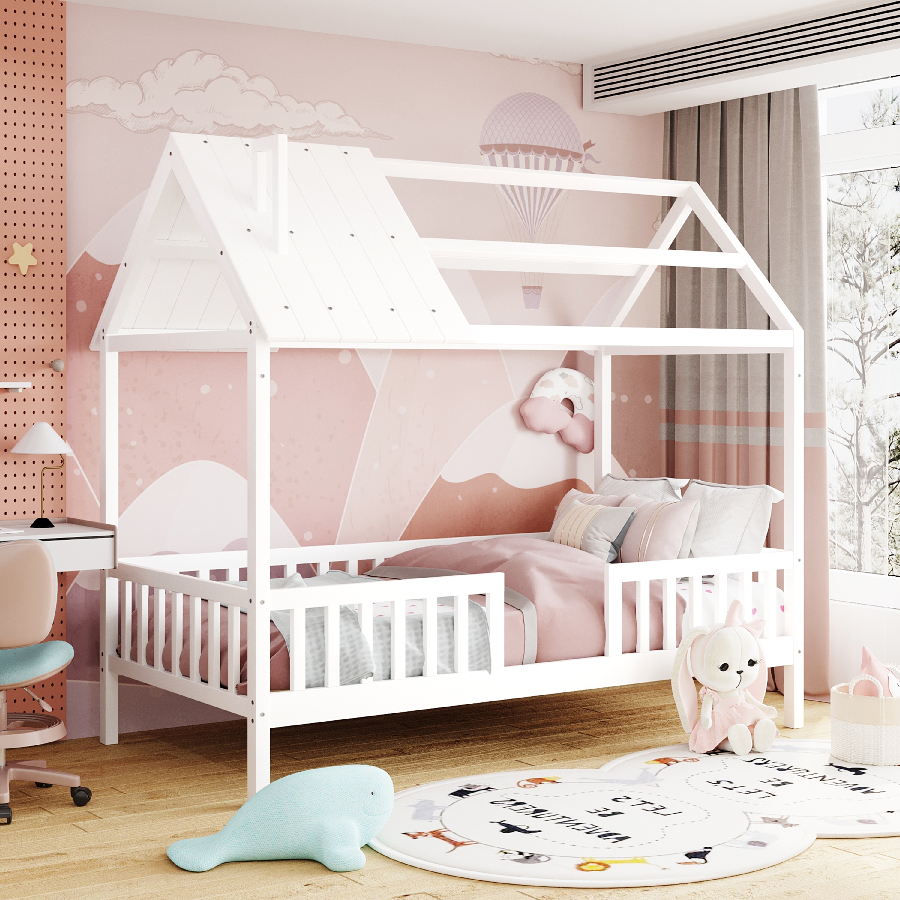 Baby room decoration ideas  Baby playpen, Twin baby rooms, Twin cribs