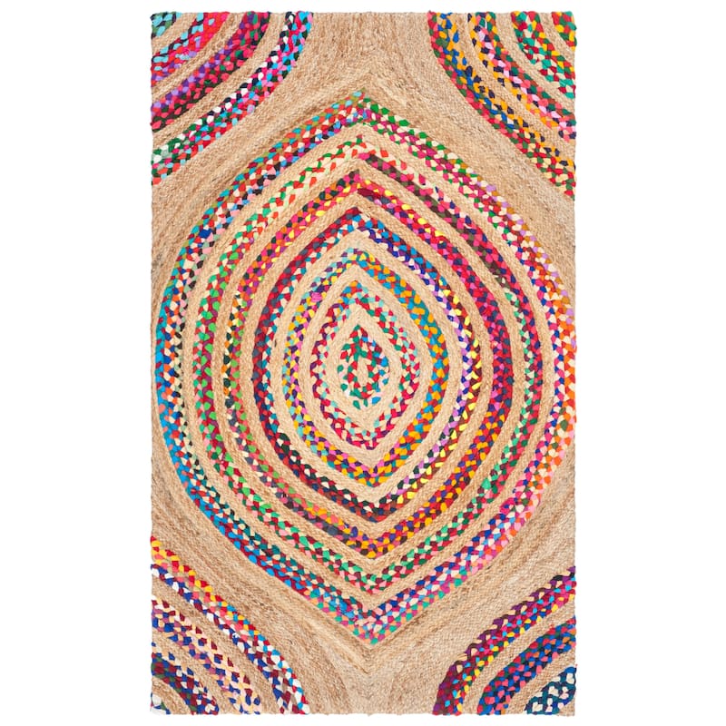 SAFAVIEH Handmade Cape Cod Pirkko Coastal Jute Rug