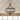 Cusp Barn 4-Light Farmhouse Drum Wood Chandelier, 16'' Rustic Pendant Light, Round Metal Hanging Light Fixture for Dining Room
