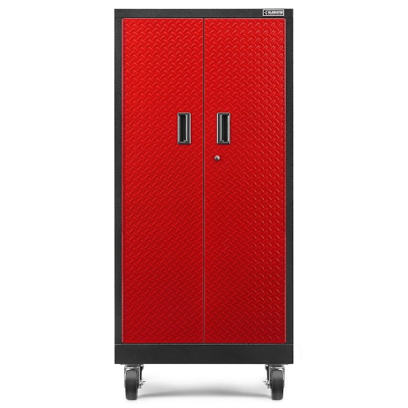 Gladiator GarageWorks Premier Tall GearLocker - 30" W x 65.25'H x 18" D - Red