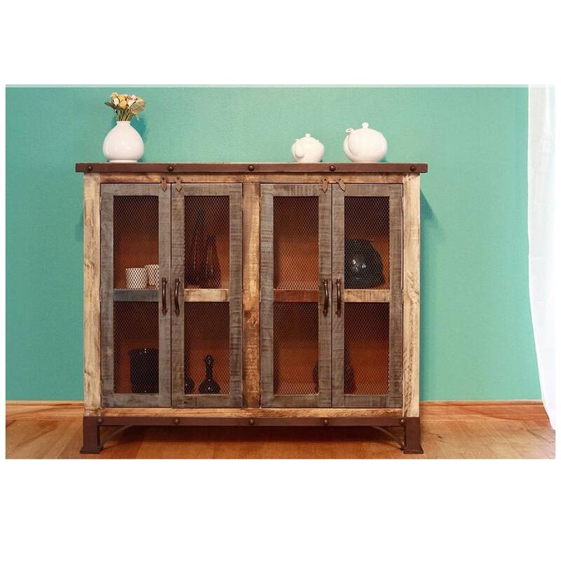 Bayshore 6 Door Sideboard - Mesh Doors - 4 Door