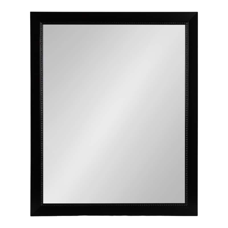 Kate and Laurel Monetta Rectangle Bathrom Wall Mirror