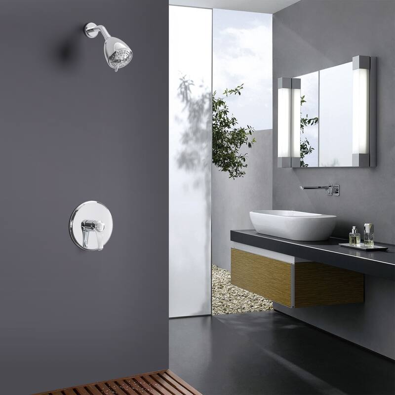 GIVINGTREE Single-Handle 8-Spray Shower Faucet (Valve Included)