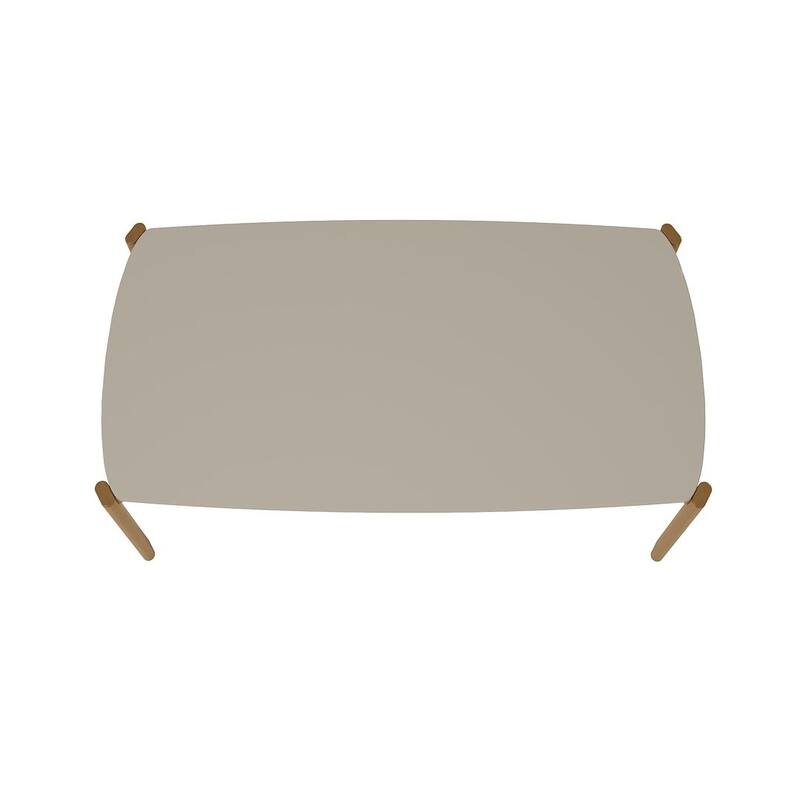 Manhattan Comfort Mid-Century Gales 70.87 Dining Table Set