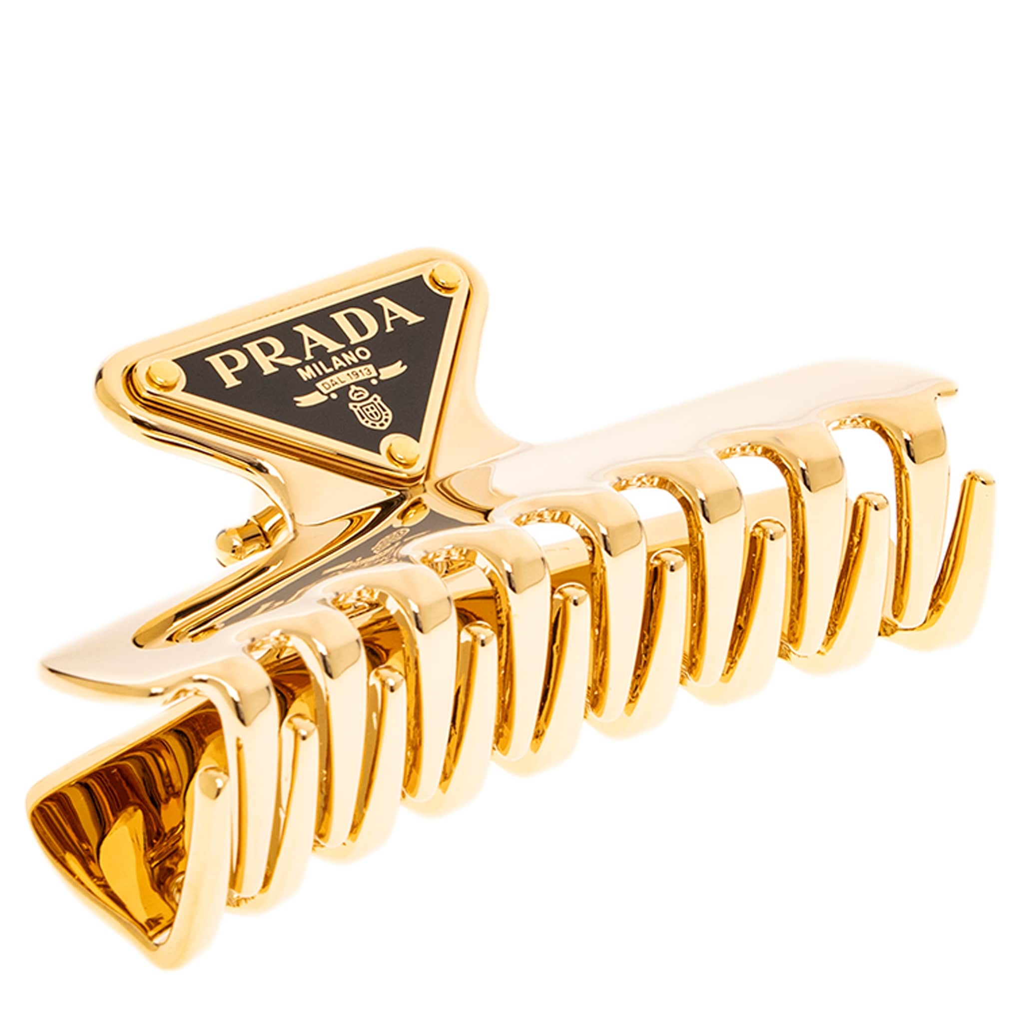 PRADA メタル クロウクリップ Prada Metal Claw Hair Clip - Overstock - 43991775