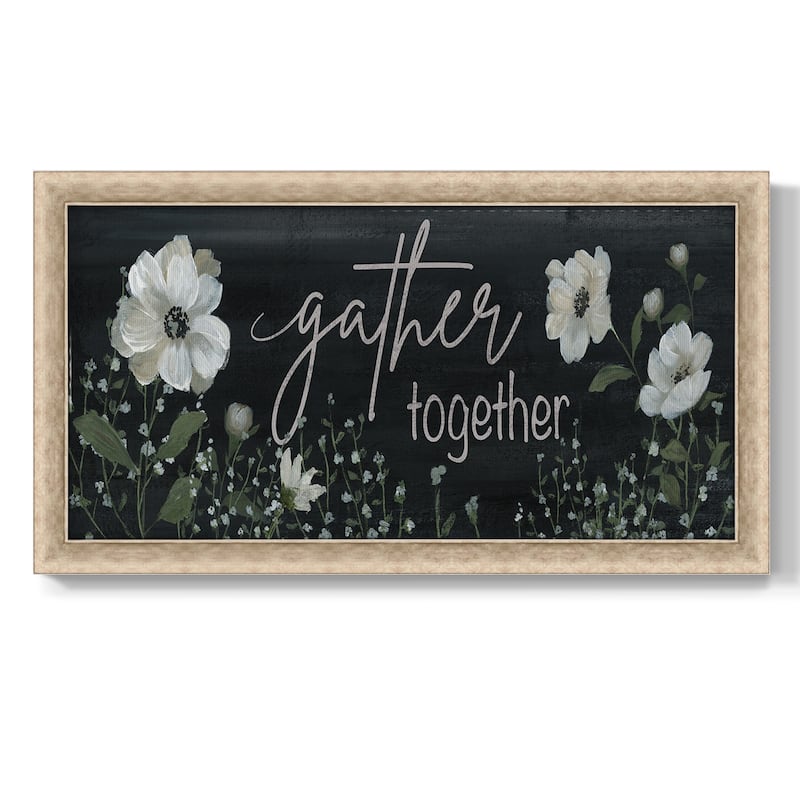 Gather Together Premium Framed Canvas- Ready to Hang