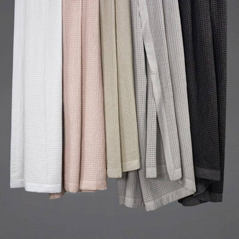 HiEnd Accents Stonewashed Cotton Waffle Weave Coverlet Set, 3PC