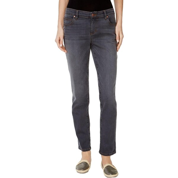 womens straight leg jeans with stretch