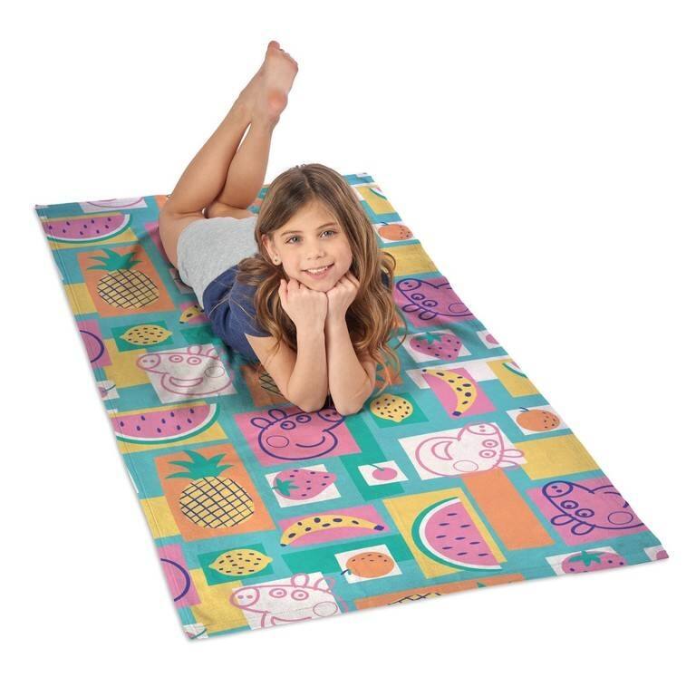 Peppa Pig Fruit Salad One In A Melon 2PK Beach Towels - 30" x 60"