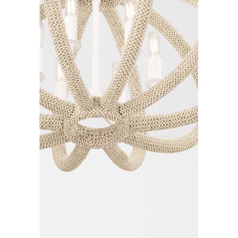 Hudson Valley Lighting 1206 Lewiston 6 Light 25" Wide Abstract