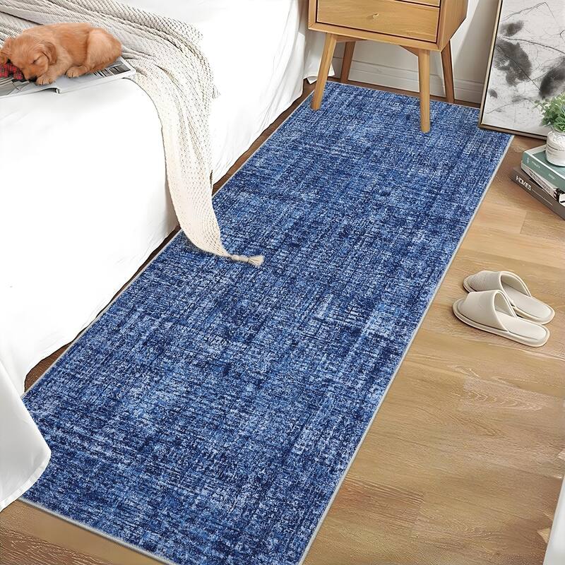 Washable Living Room Rugs Farmhouse Rug Modern Solid Carpet Soft Non Slip