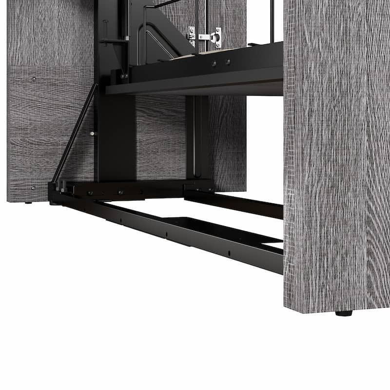 Orion Queen Murphy Bed with Shelves (87W) by Bestar