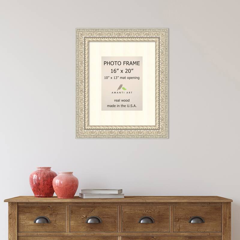 Fair Baroque Cream Ornate Raised Pattern Picture Frame