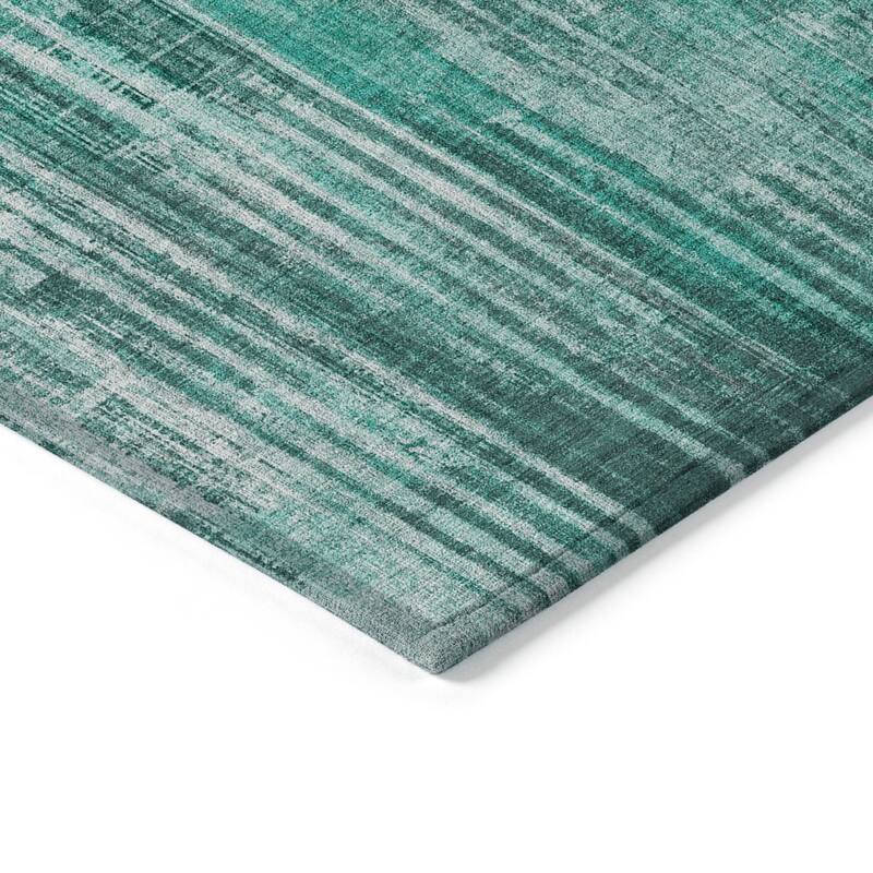 Machine Washable Indoor/ Outdoor Chantille Modern Ombre Rug