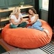 preview thumbnail 21 of 66, Jaxx Cocoon 6 Ft Giant Bean Bag Sofa and Lounger for Adults, Microsuede