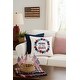preview thumbnail 2 of 2, Home Of The Brave Wreath Pillow