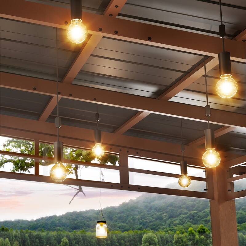 12x14 ft Outdoor Pavilion Wooden Gazebo with Hardtop Metal Roof Shelter for Patio, Backyard, Garden