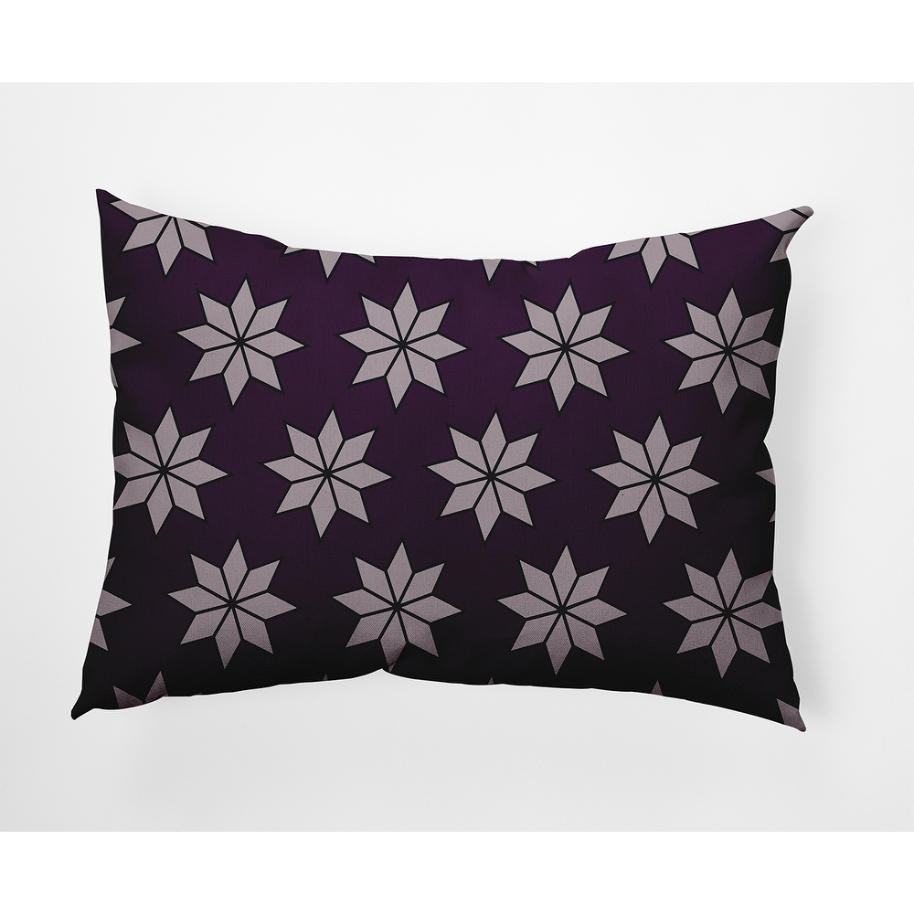 Christmas Stars Christmas Soft Spun Polyester Decorative Throw Pillow