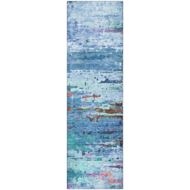 Premium Washable Super Soft Abstract Ombre Mayfield Rug