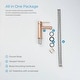 preview thumbnail 25 of 121, Luxury Solid Brass Single Hole Bathroom Faucet