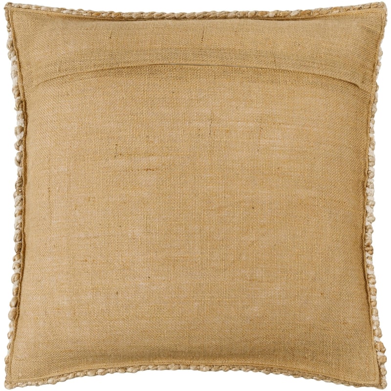 Kalyn Farmhouse Solid Color Accent Pillow