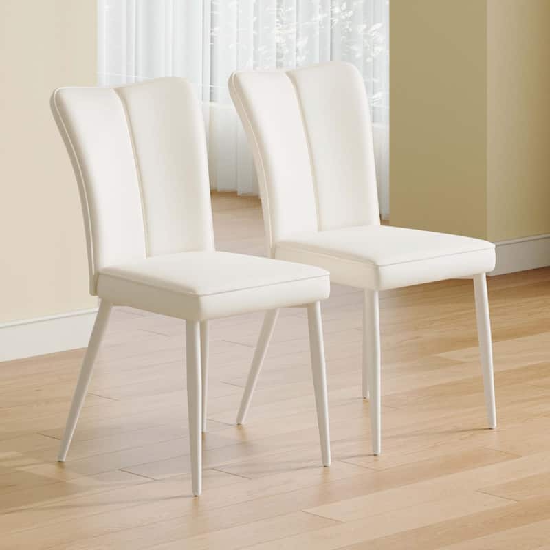 PU leather dining chair - Set of 2