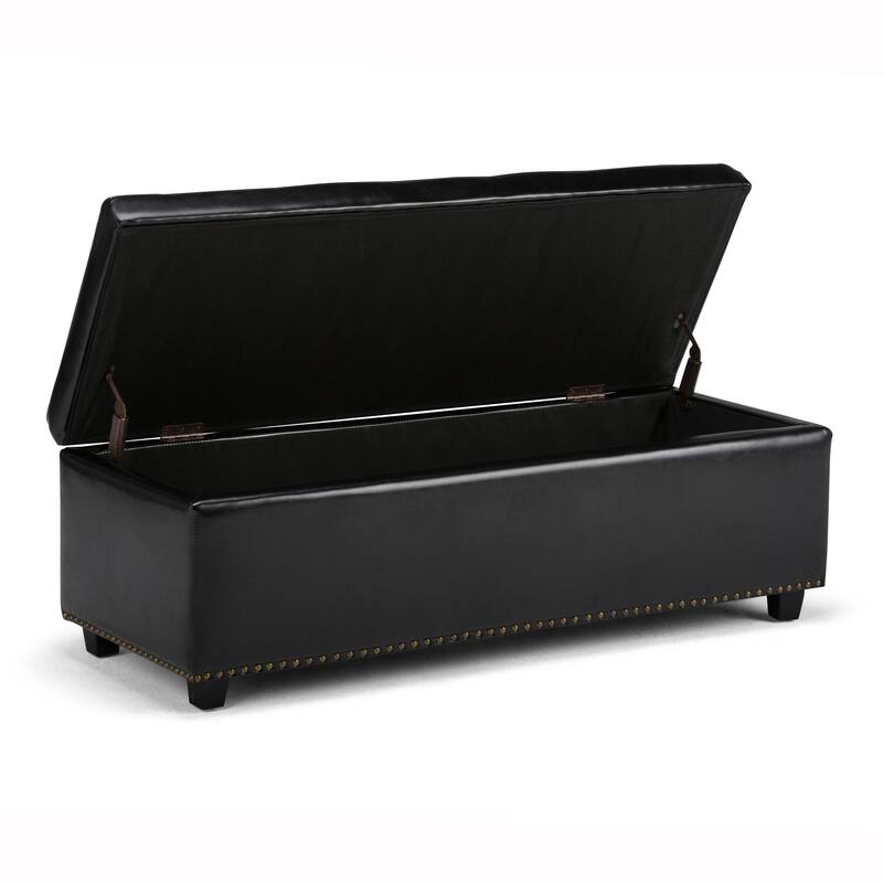 Modern Storage Ottoman for Living Room