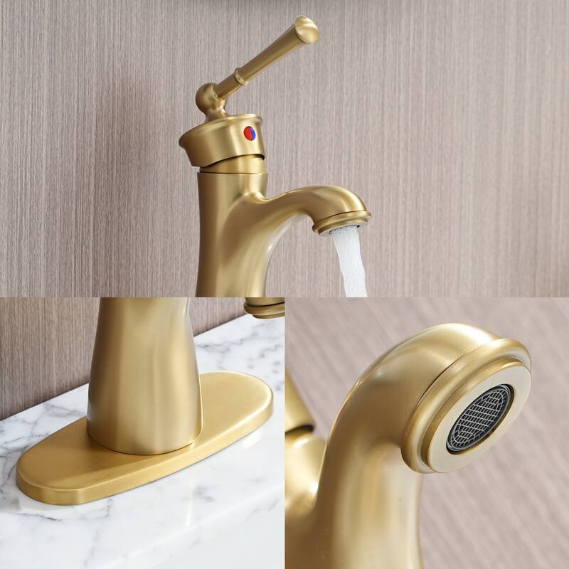 Clihome Single Handle Bathroom Sink Tap Basin Faucet