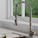 preview thumbnail 2 of 36, Kraus Bolden 2-Function 1-Handle Commercial Pulldown Kitchen Faucet