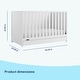 preview thumbnail 10 of 37, Graco Theo 3-in-1 Convertible Crib with Drawer