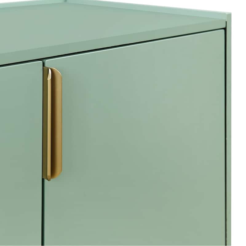 63 Inch MDF Sideboard with Adjustable Shelves - 63.00" x 15.60"