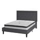 preview thumbnail 5 of 120, Tufted Platform Bed with 10in. Pocket Spring Mattress