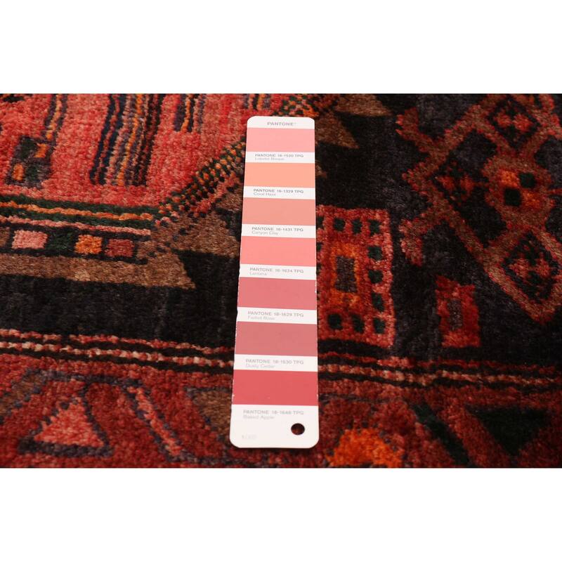 ECARPETGALLERY Hand-knotted Andelz Copper Wool Rug - 4'5 x 6'8