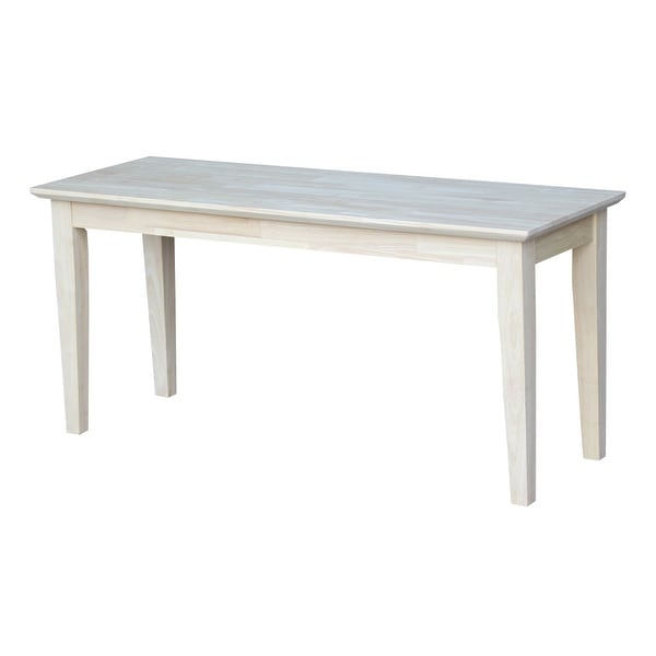 Shaker Style Bench - 39" x 14" - 39" x 14". Opens flyout.
