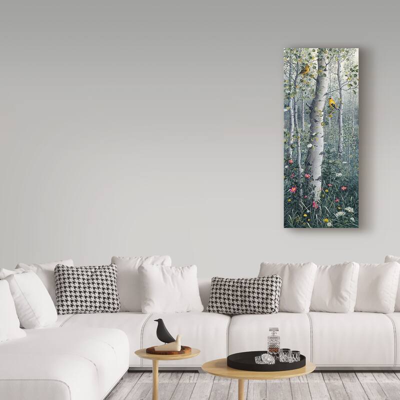 Jeff Tift 'American Goldfinch' Canvas Art