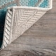 preview thumbnail 20 of 27, Nuloom Modern Floral Outdoor/ Indoor Porch Area Rug