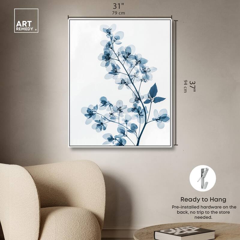 Lucent Bloom II Canvas by Art Remedy