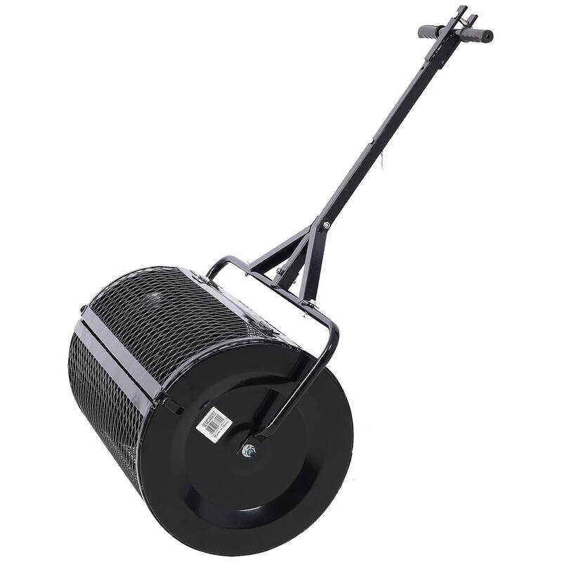 36" Metal Moss Spreader, ATV/T-Handle for Lawn and Garden Care