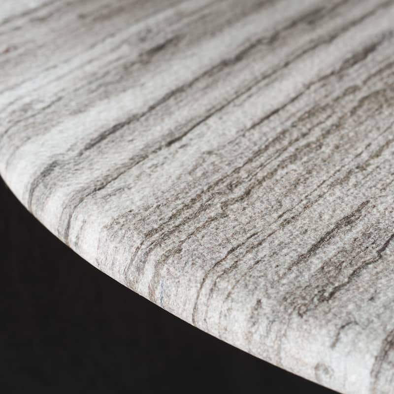 SAFAVIEH Home Graelyn Marble Top Coffee Table - 35"W x 35"D x 15"H