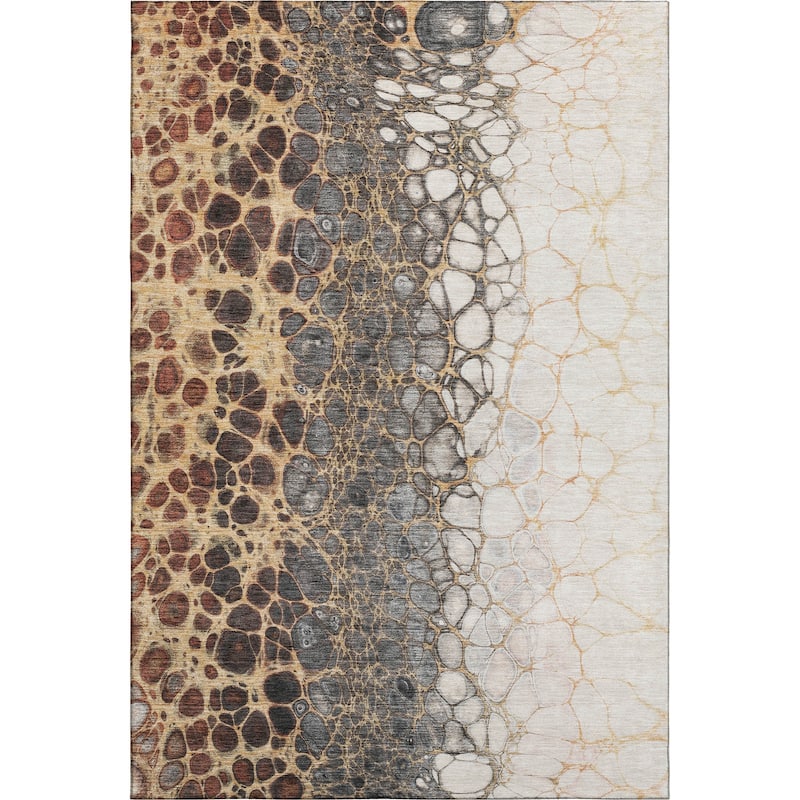 Premium Washable Super Soft Abstract Ombre Mayfield Rug