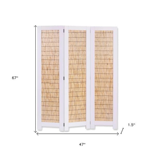 47 X 67 Natural Wood Screen 47 X 67 Natural Wood Screen