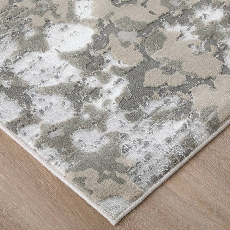 Orin R3336 Abstract Modern Area Rug