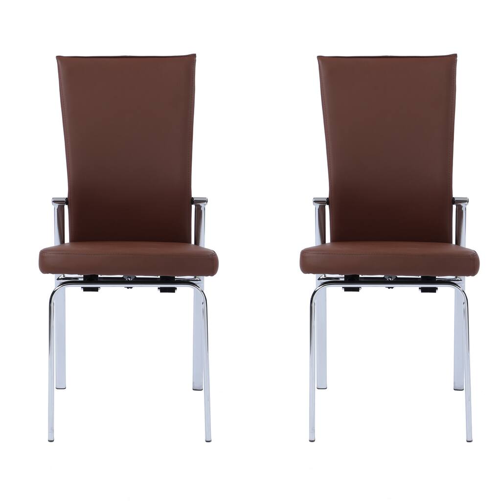 Somette Monique Motion Back Side Chair, Set of 2